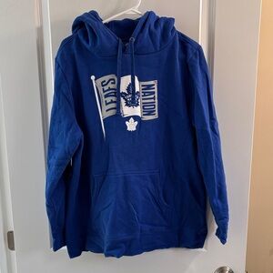 NHL Blue Hoodie with Graphic